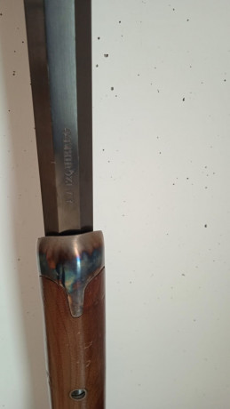 Vendo magnifico rifle Sharps en calibre 45-70 Gov. prácticamente nuevo
Fabricado por IAB con cañón Pedersoli, 01