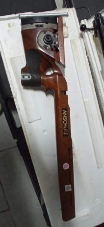 Se vende carabina Anschutz cal 22 mod. 1813 con culata del modelo 1913 match El cañón solo lleva 20 disparos, 02