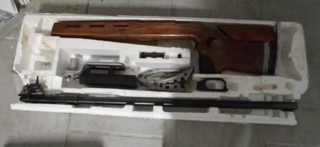 Se vende carabina Anschutz cal 22 mod. 1813 con culata del modelo 1913 match El cañón solo lleva 20 disparos, 01