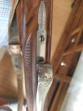 Se vendé fusil de avancarga Pedersoli Mortimer modeló L 239 a chispa , precio 1580€ contactó 646422804, 12