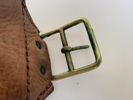 Vendo bandolera 5-bolsillos de cuero para llevar peines de munición del Mauser sueco: M/94, M/96, M/38 31