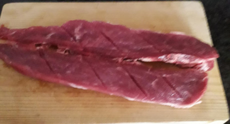 Hoy para comer acelgas hervidas y chuletón de vaca gallega vieja con seis semanas de maduración en cámara 170