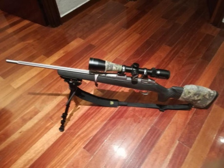 Hola, vendo Sako 85 Carbonlight en 243W con monturas y anillas Sako optilock, impecable, totalmente nuevo. 02