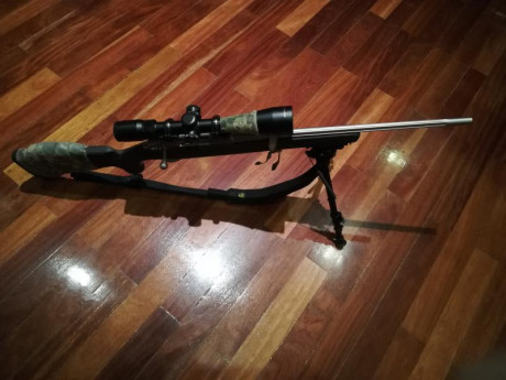 Hola, vendo Sako 85 Carbonlight en 243W con monturas y anillas Sako optilock, impecable, totalmente nuevo. 00