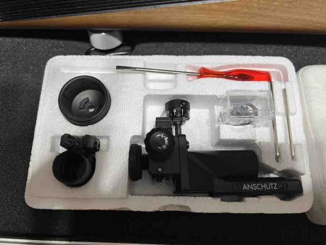 **VENDIDA**

Buenos dias a todos. Vendo carabina de competición Anschutz 1903 con diopter anschutz 6834. 02
