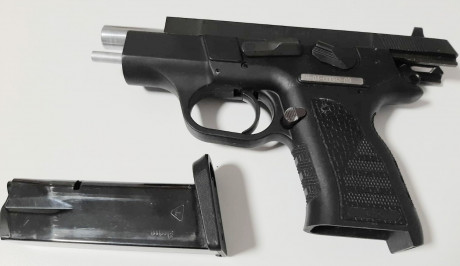Se vende SPS Compact ll, calibre 9 parabellum y con dos cargadores.
Está guiada en A, pero con anterioridad 01