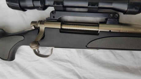 Hola, vendo Remington 700 de acero inoxidable
Calibre 375
Precio 800eur
Regalo al comprador la base anillas 32