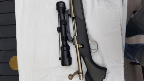 Hola, vendo Remington 700 de acero inoxidable
Calibre 375
Precio 800eur
Regalo al comprador la base anillas 30