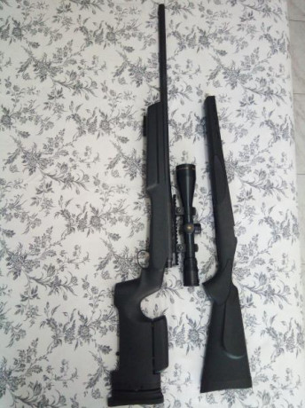 Vendo remington 700 sps vartmint en calibre 308. Está en muy buen estado, tiene la culata original y una 02