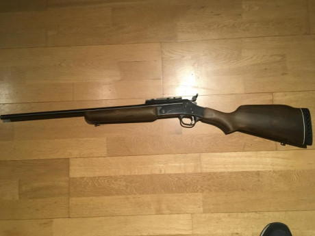 Se vende rifle monotiro Amadeo Rossi calibre 308w,está casi sin uso,se puede ver y probar en Barcelona,se 02
