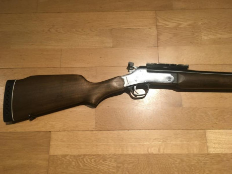 Se vende rifle monotiro Amadeo Rossi calibre 308w,está casi sin uso,se puede ver y probar en Barcelona,se 01