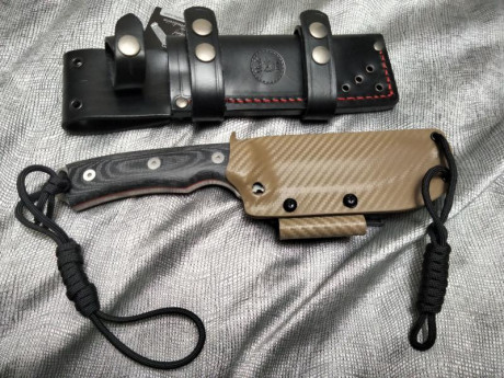 Cuchillo nieto chamán , totalmente nuevo con caja original más una funda kidex. Acero vanadio y cachas 02