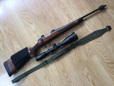 Vendo Remington Seven CDL, en estado impecable, en madera con puntal de ébano, en calibre 7.08 Remington 02