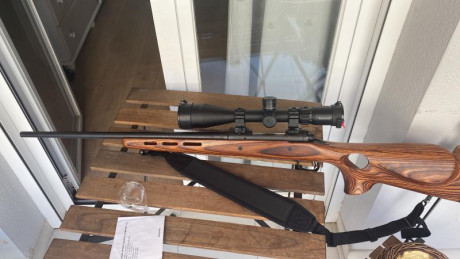 Vendo rifle savage del cal 308 de reestreno tiene 3 balas disparadas para centrar. Un calentón y no lo 01