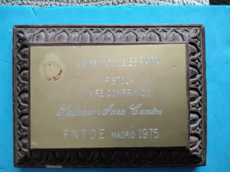 Lote medallas Federación Española de Tiro Olímpico

Lote compuesto de 18 objetos (3 placas y 15 medallas) 30
