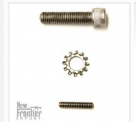 Alguien tiene por ahí para venderme el tornillo que sujeta la empuñadura de los AR 15 y que limita el 60