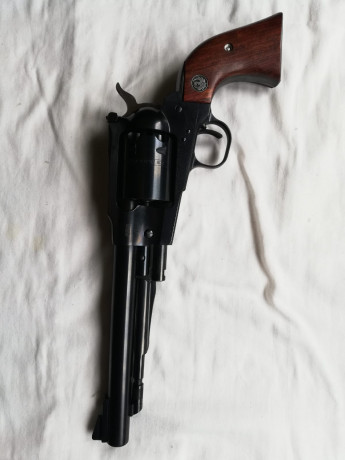 Revolver Ruger modelo Old Army calibre 457, cañón de 7.5 pulgadas. 01