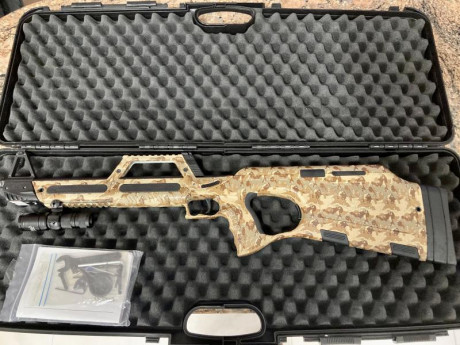 Hola:
Se vende esta carabina del calibre 22, marca Walter, modelo G22.
Esta practicamente nueva, muy poco 01