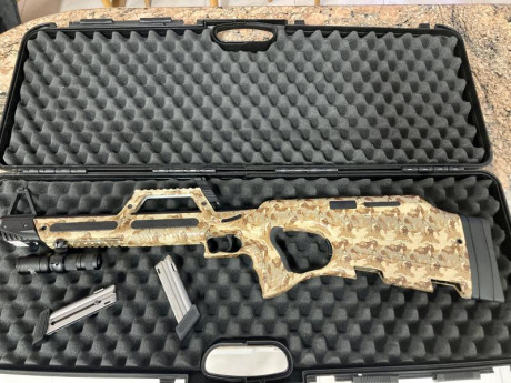 Hola:
Se vende esta carabina del calibre 22, marca Walter, modelo G22.
Esta practicamente nueva, muy poco 00