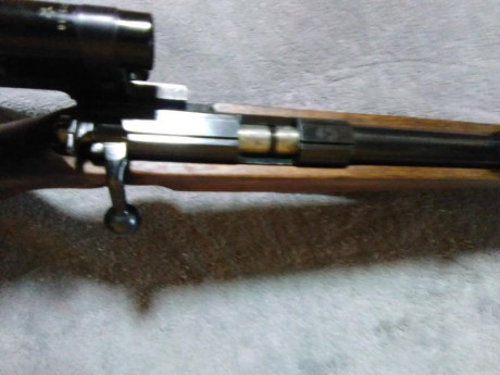 Vendida esta carabina Norinco, copia del Mauser KAR98, en calibre .22
Es la versión larga (longitud total: 12