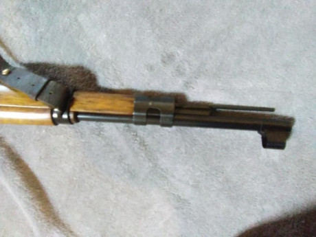 Vendida esta carabina Norinco, copia del Mauser KAR98, en calibre .22
Es la versión larga (longitud total: 10