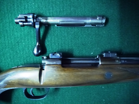 Buenas noches, un amigo me pide que le ponga en venta este rifle artesanal .Por favor, si alguien está 10