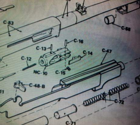 Hola, se me ha roto la uña extractora de un Ruger 44 magnum Carbine, y no encuentro recambios en ninguna 60