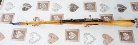 Vendo Mosin-Nagant octogonal fabricado en 1929.
Maderas, pavonado, mecanismos, anima del cañón, todo esta 02