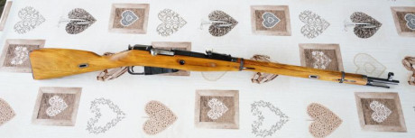 Vendo Mosin-Nagant octogonal fabricado en 1929.
Maderas, pavonado, mecanismos, anima del cañón, todo esta 00