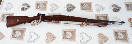 Vendo toda las partes no fundamentales de Mauser 98 fabricado en 1910.
Se trata del modelo Uruguayo de 02