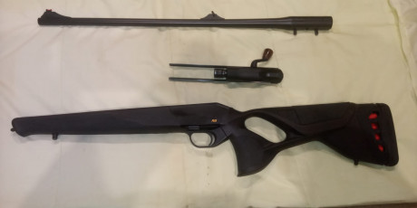 Vendo Blaser R8 Ultimate 300WM, como extras lleva carillera ajustable, sitema antiretroceso RAS y gatillo 02