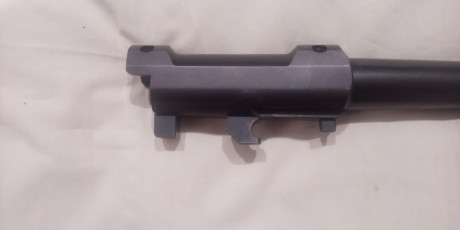 Cañon para monotiro Blaser K95 en 257 Weatherby Magnum. El cañon tiene 8 años, está en pefecto  estado.
Se 02