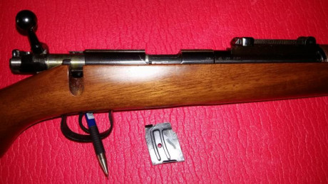 Buenas. Estoy detrás de comprar una carabina cal.22 modelo KAR98, de Norinco u otra marca, mientras sea 31