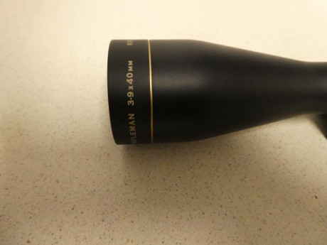 Me he decidido a cambiarle la óptica a mi palanquero aunque es probable que me arrepienta.

Leupold 3-9x40 01