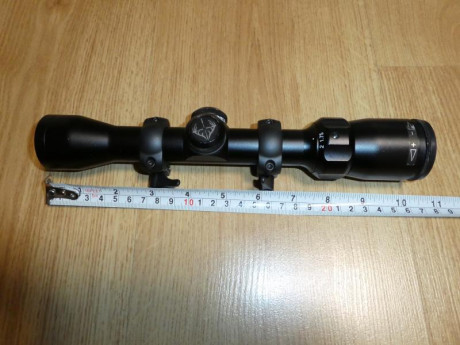 Me he decidido a cambiarle la óptica a mi palanquero aunque es probable que me arrepienta.

Leupold 3-9x40 10
