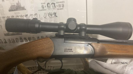 Pongo en venta este Baikal en 308 monotiro con rosca para poner bocacha apaga llamas o similar. Precio 00