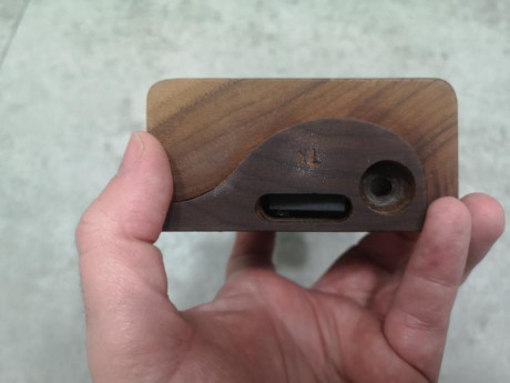 Cacha Steyr de LP10, talla XL segun la marca en la cacha pero viene a ser como la talla M de mi otra cacha 10