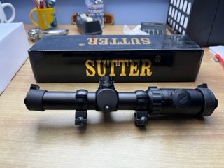VENDO VISOR SUTTER 1-20X24, COMO NUEVO
PRECIO 150 € 01