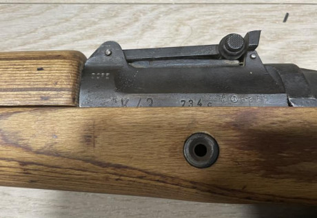 En venta Gewehr K43 inutilizado, el último modelo del célebre G43 alemán (fusil semiautomático).El cargador 00