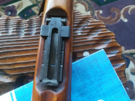 VENDO CARL GUSTAFFS M96-B

1.- Año 1918, todas las piezas con el mismo numero (excepto las dos abrazaderas), 00