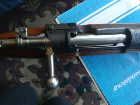 VENDO CARL GUSTAFFS M96-B

1.- Año 1918, todas las piezas con el mismo numero (excepto las dos abrazaderas), 12