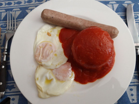 Hoy para comer acelgas hervidas y chuletón de vaca gallega vieja con seis semanas de maduración en cámara 00