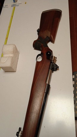 Vendo Carl Gustafs preparado para tiro, cañón pesado en calibre .308, culata regulable, diopter original, 12