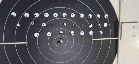 Aunque la climatologia no ha acompañado, he tirado tres o cuatro veces a benchrest 50 con mi Anschutz 140