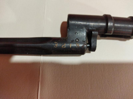 Vendo bayoneta mozin nagant 
N°3213
Precio 48€
Envío incluido en la península 00