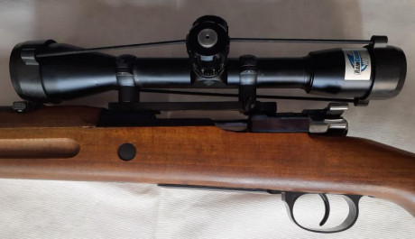 Vendo Santa Bárbara Coruña  Modelo 98/43 calibre .308 Win con dos culatas, la original y una deportiva, 01