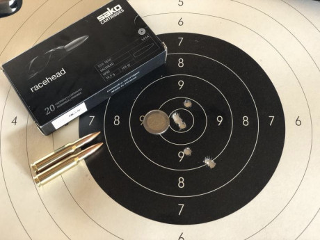 Vendo rifle Sabatti Rover 870 cañón corto con rosca en .308. 400€. Tiene algunas marcas de uso en madera 00