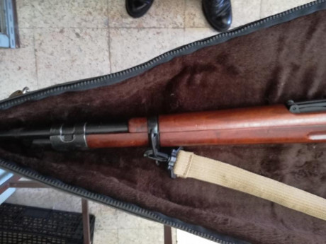 MAUSER DE CERROJO CALIBRE 0.308
MUY BUEN ESTADO DE CONSERVACION
LLEVA ACOPLADO UNA CARRILLERA EN PIEL 01