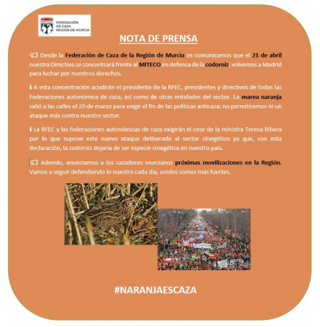 Será cierto lo que se comenta por los mentideros ; quieren prohibir la caza de la codorniz ?
Un saludo 90