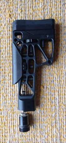Se vende este chasis MDT LSS-XL + CULATA SRS CON ADAPTADOR Y EMPUÑADURA anatómica ERGO, es para Remington 10